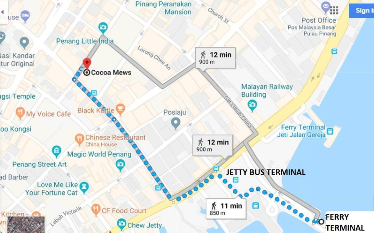 Cocoa Mews Cafe&Homestay George Town Eksteriør billede